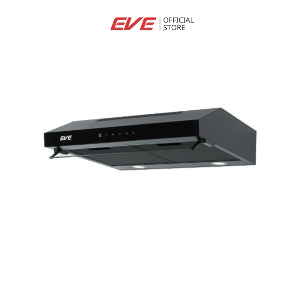 เครื่องดูดควันแบบมาตรฐาน EVE รุ่น HF-BK102TOUCH-60 ขนาด 60 เซนติเมตร สีดำ